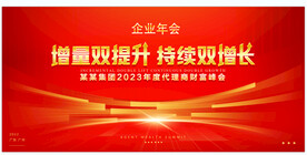 企业年会海报
