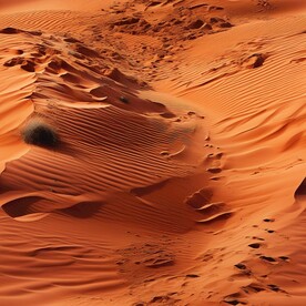 无缝航拍俯拍沙漠地景