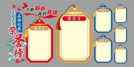 荣誉墙荣誉榜 光荣榜区域榜