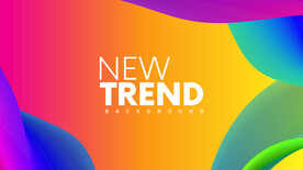 渐变多彩矢量背景