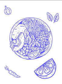 水果蔬菜 矢量图