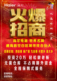 海尔火爆招商会