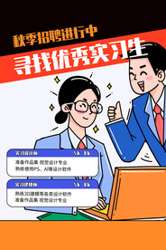 企业招聘海报