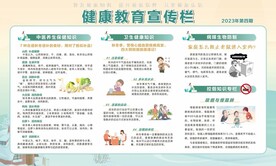 2023第四期健康教育宣传