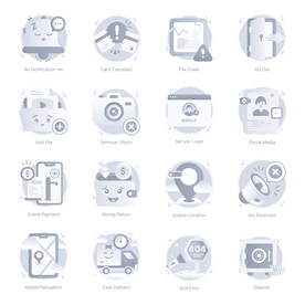 web网页图标UX用户体验图标