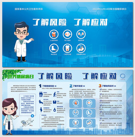 糖尿病日了解风险了解应对展板