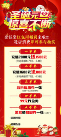 圣诞元旦展架