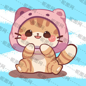 卡通小猫咪