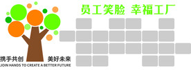 员工风采照片墙