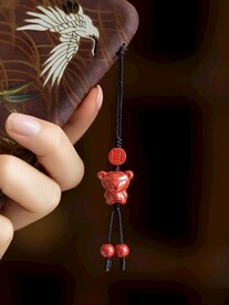 朱砂手机挂件