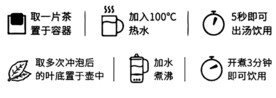 茶冲泡流程图标