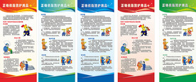正确佩戴防护用品