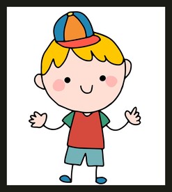 手绘男人男孩
