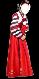 韩服美女人物