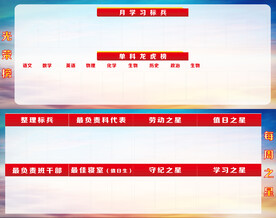 光荣榜 每周之星