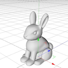 C4D模型 兔子