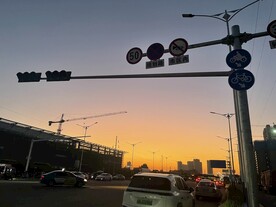 晚霞