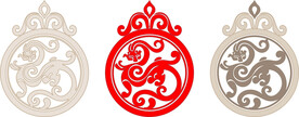 中式底纹