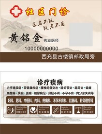 中医名片