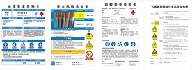 安全告知卡 油漆告知卡 风险 