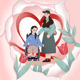 助人为乐插画