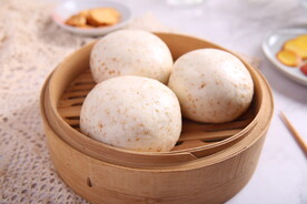 全麦面馒头