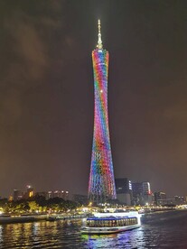 广州塔珠江夜景