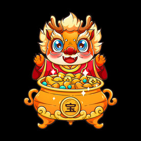 卡通矢量龙