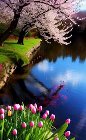 树 花 壁纸