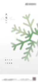 大雪海报