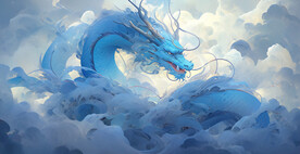 龙年青龙插画