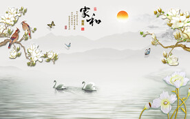 家和电视背景墙