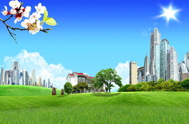 韩式自然背景
