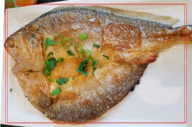 香煎东海黄鱼