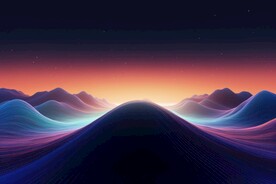 山脉背景