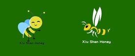 小蜜蜂商标蜜蜂logo