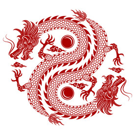 龙年剪纸