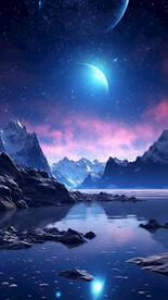 梦幻星空手机壁纸 屏保