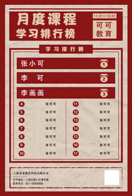 排行榜