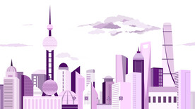 上海城市插画