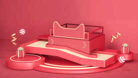 C4D美陈装置模型