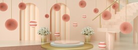 C4D美陈装置模型