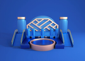 C4D装置艺术模型