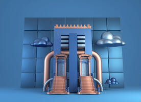 C4D装置艺术模型