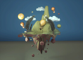 C4D装饰元素模型