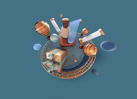 C4D装饰元素模型