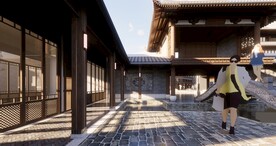 某商业街区效果图