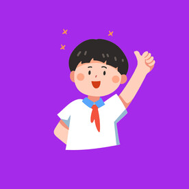 手绘卡通儿童