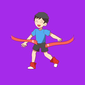 手绘男人男孩
