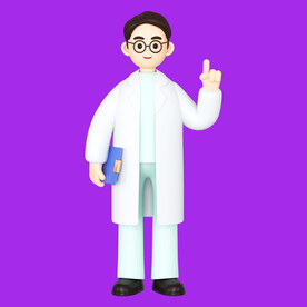 手绘医疗人物